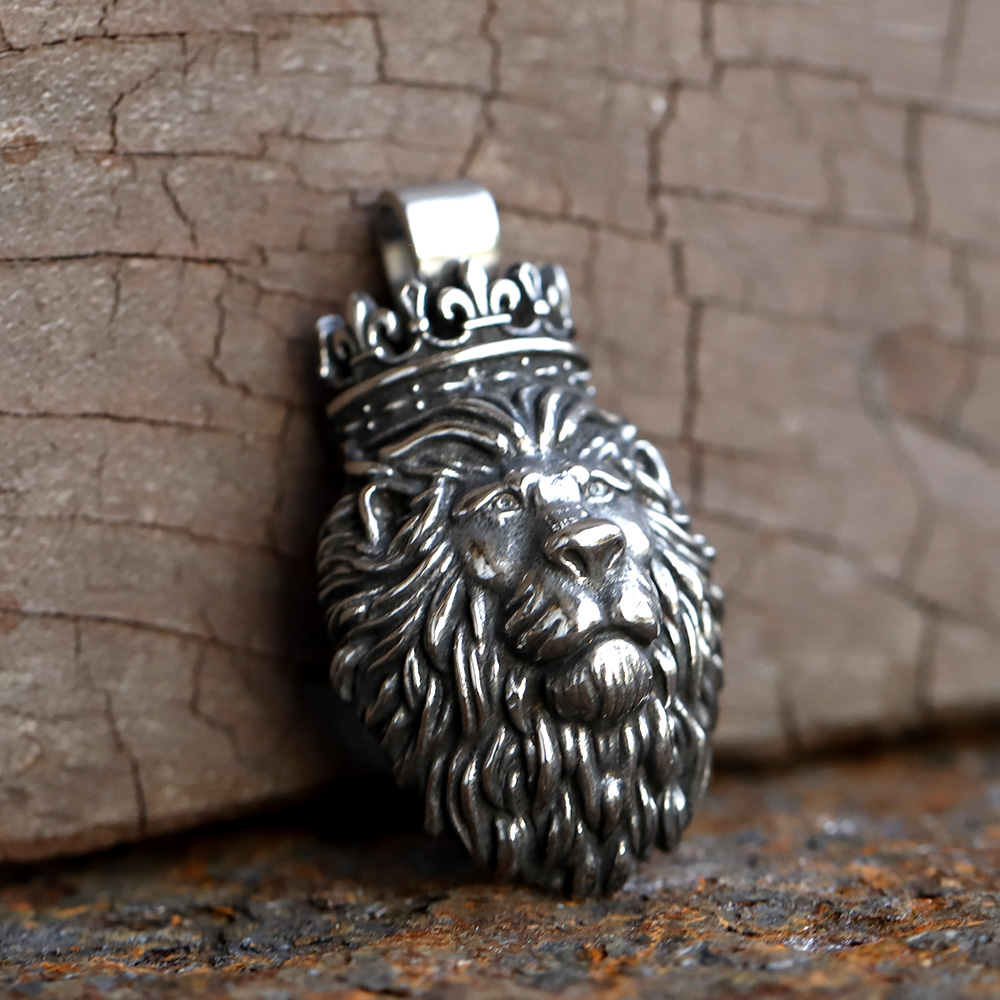 Kalung liontin kepala singa an - Vintage Fashion Guide ulasan dan harga