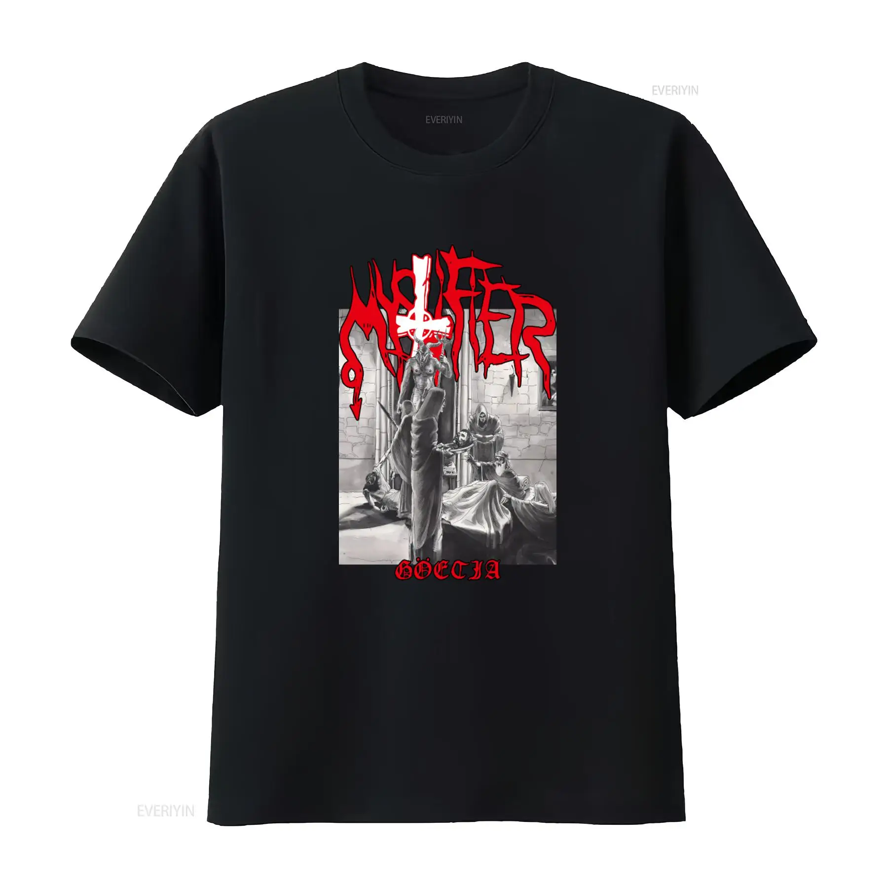 Mystifier Goetia Black Metal T - Vintage Fashion Influencers ulasan dan harga